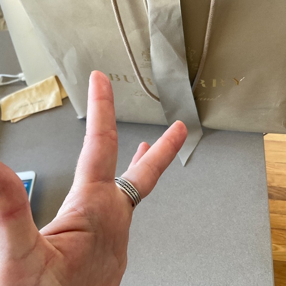 David Yurman Gold and Silver Ring - Picture 2 of 6